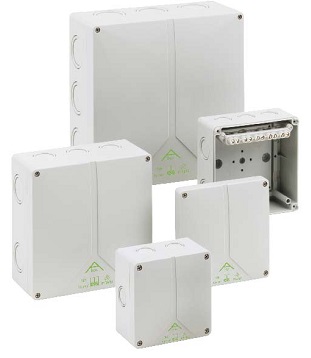 Halogen-Free Junction Boxes & Enclosures IP65, 2.5-70sqmm